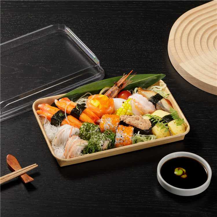 Kraft Paper Sushi Tray