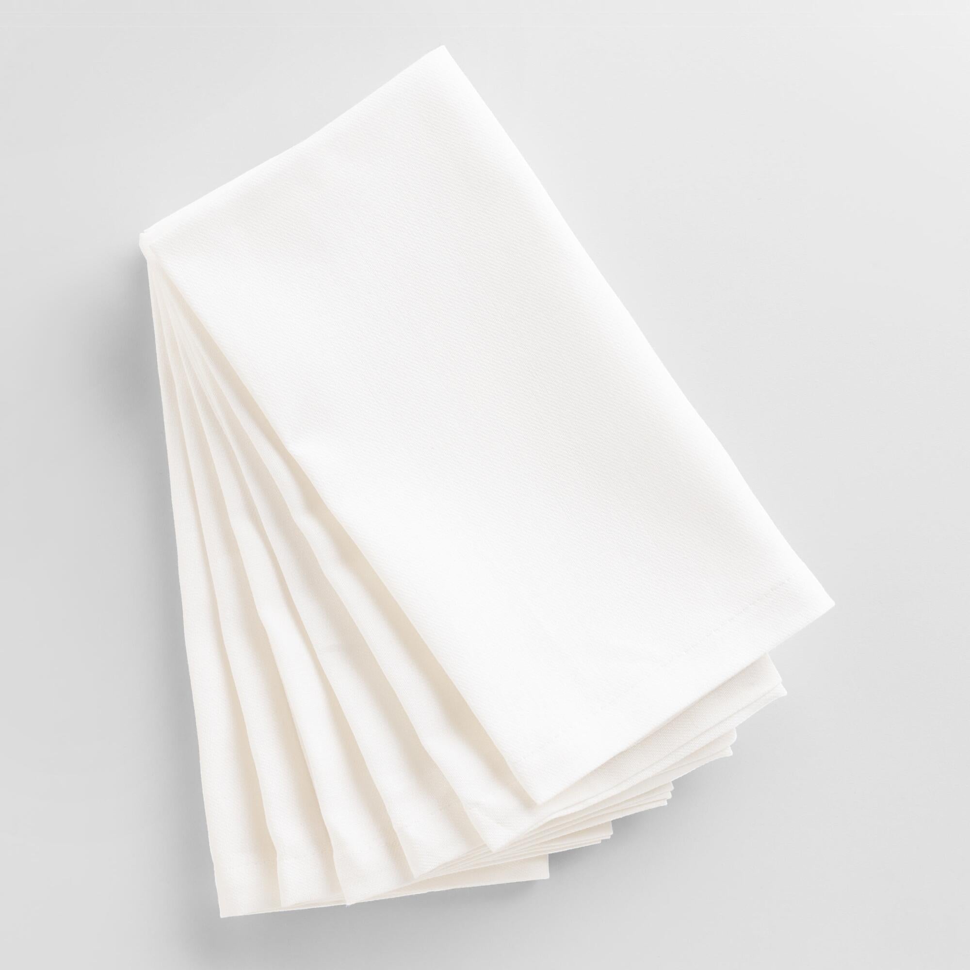Napkins White