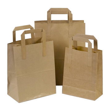 Brown SOS Paper Bag (250 bags) per carton box