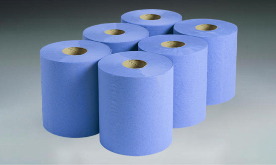 Blue Centre Feed Rolls
