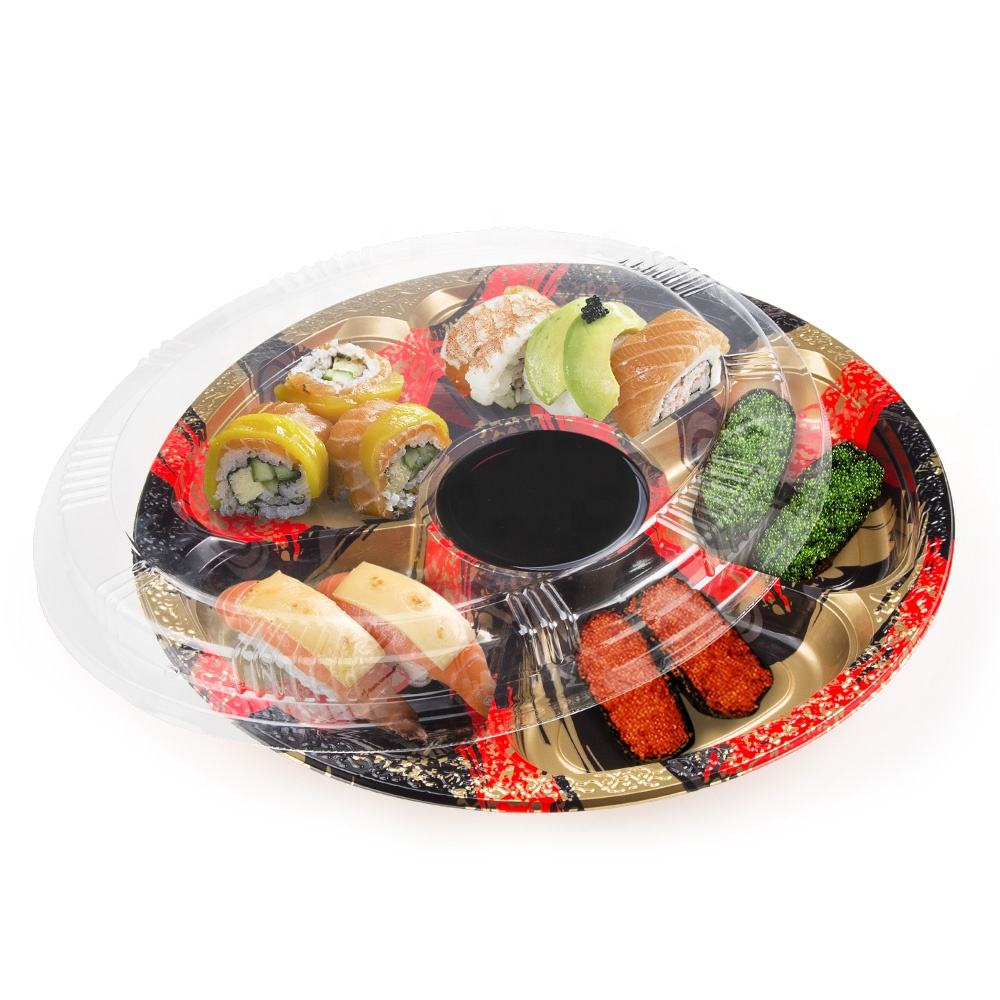 Round Platter (6 Compartments)