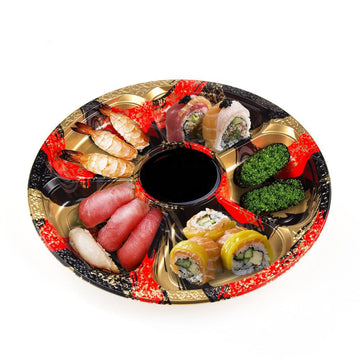 Round Platter (6 Compartments)