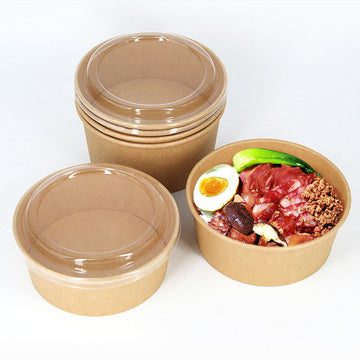 Kraft Paper Bowls (300 Units) per box