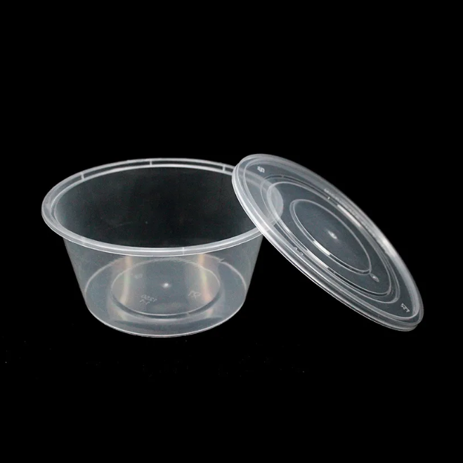 Round Microwaveable Container with Lids