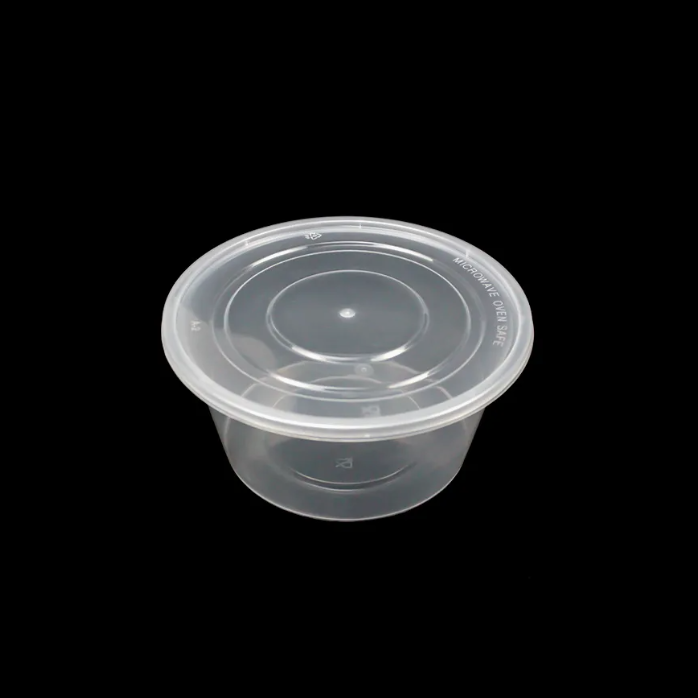 Round Microwaveable Container with Lids
