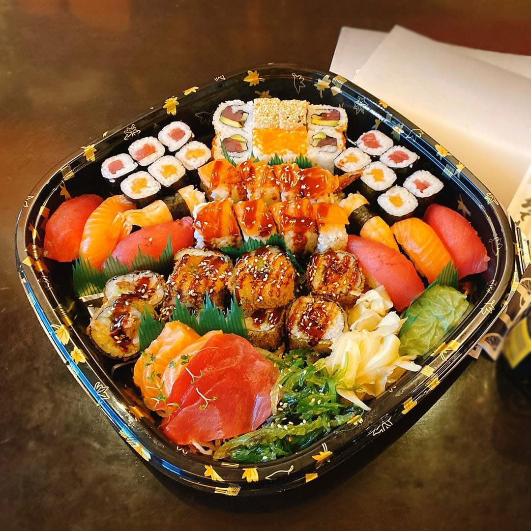 Square Platter (Momiji)