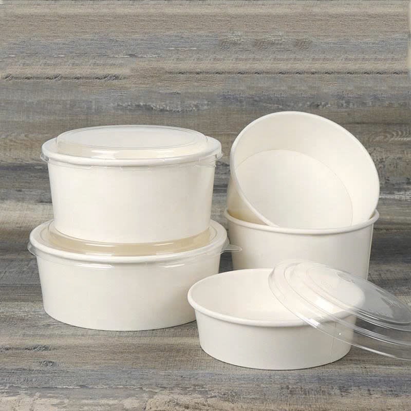 White Paper Bowl (300 Units) per carton box
