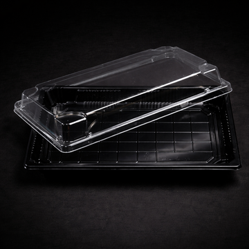 Black Sushi Tray (400 Sets) per carton box